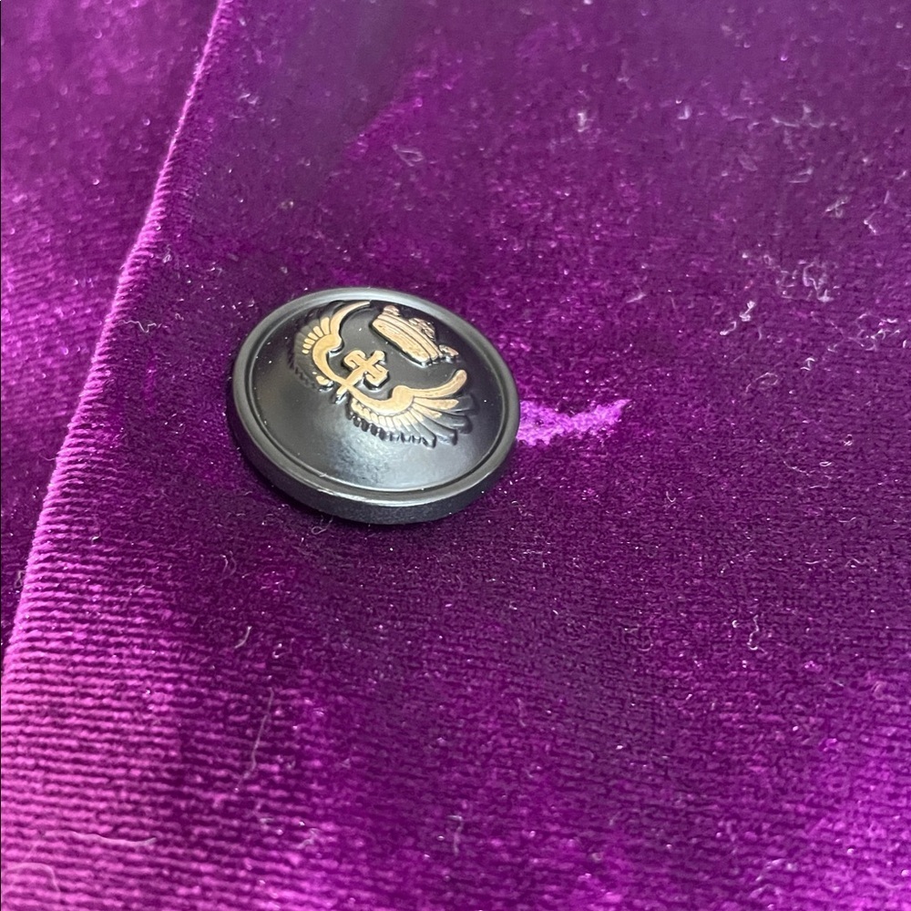 Wzikai Purple Velvet Blazer - Picture 9 of 14